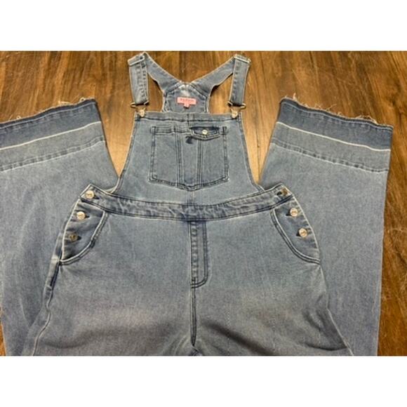NWT!! Juicy Couture ,Overalls, XL, Release Hem, Wide Leg,Y2K, Grundge, Hip Hop - Picture 7 of 15